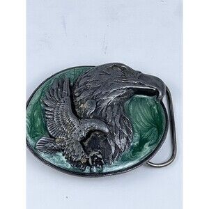 American Bald Eagle Siskiyou Vintage Belt Buckle